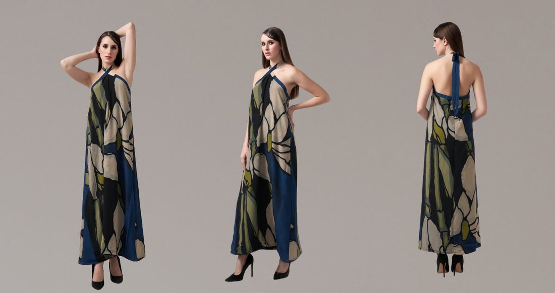 What Jewellery Goes with High-Neck Party Dresses?