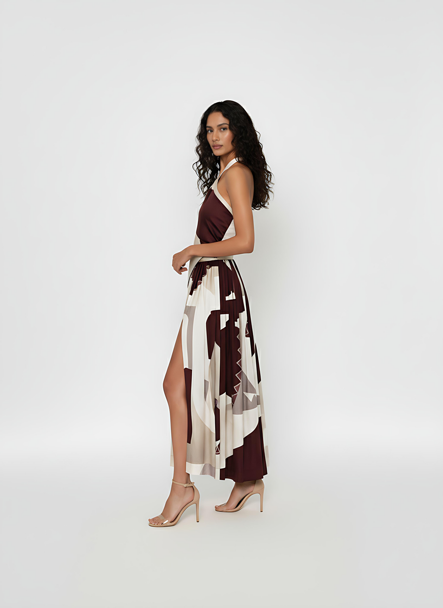 Cocoa Sands Halter Top  & Wrap Skirt