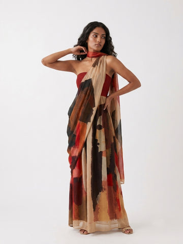 Alara Abstract Maxi Dress