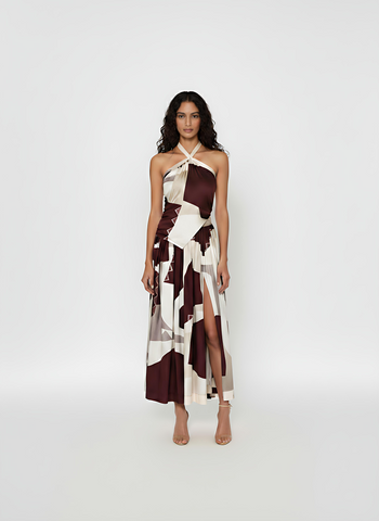 Cocoa Sands Halter Top  & Wrap Skirt