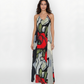 Bold Red Halter Dress