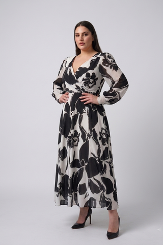 Noir Floral Grace