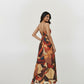 Sunlit Mosaic Maxi Dress