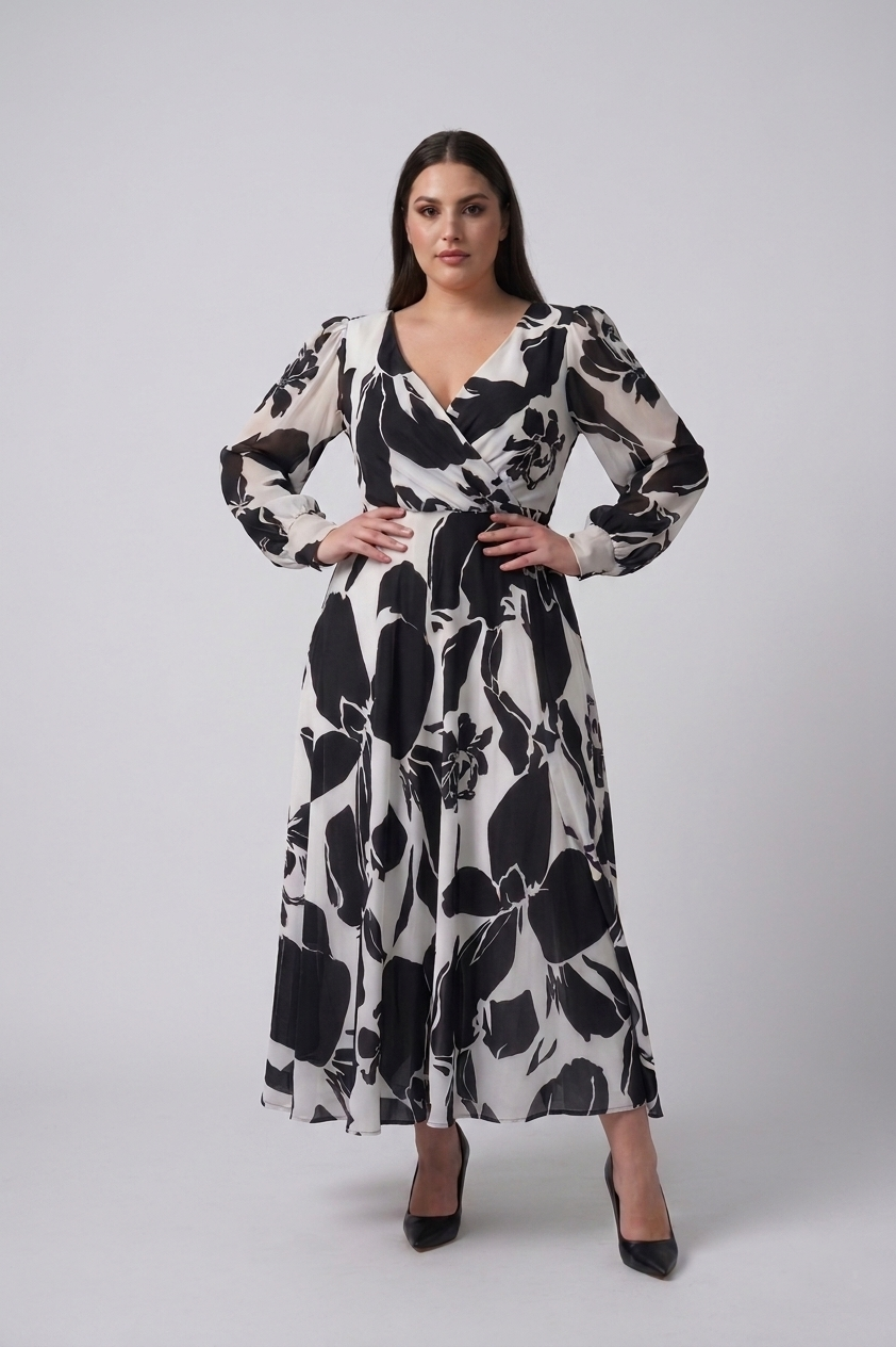 Noir Floral Grace