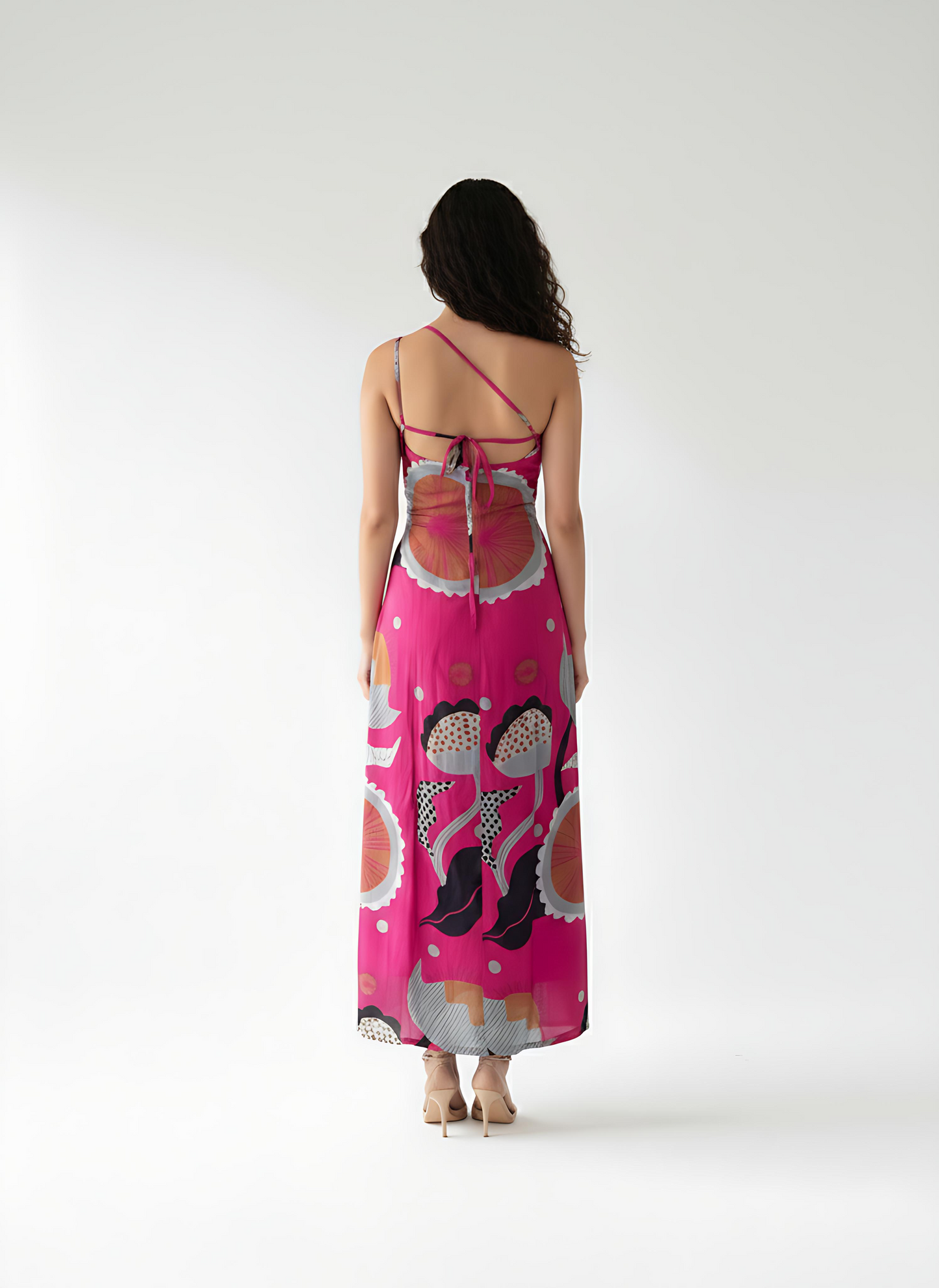 Fuchsia Muse Flow Dress