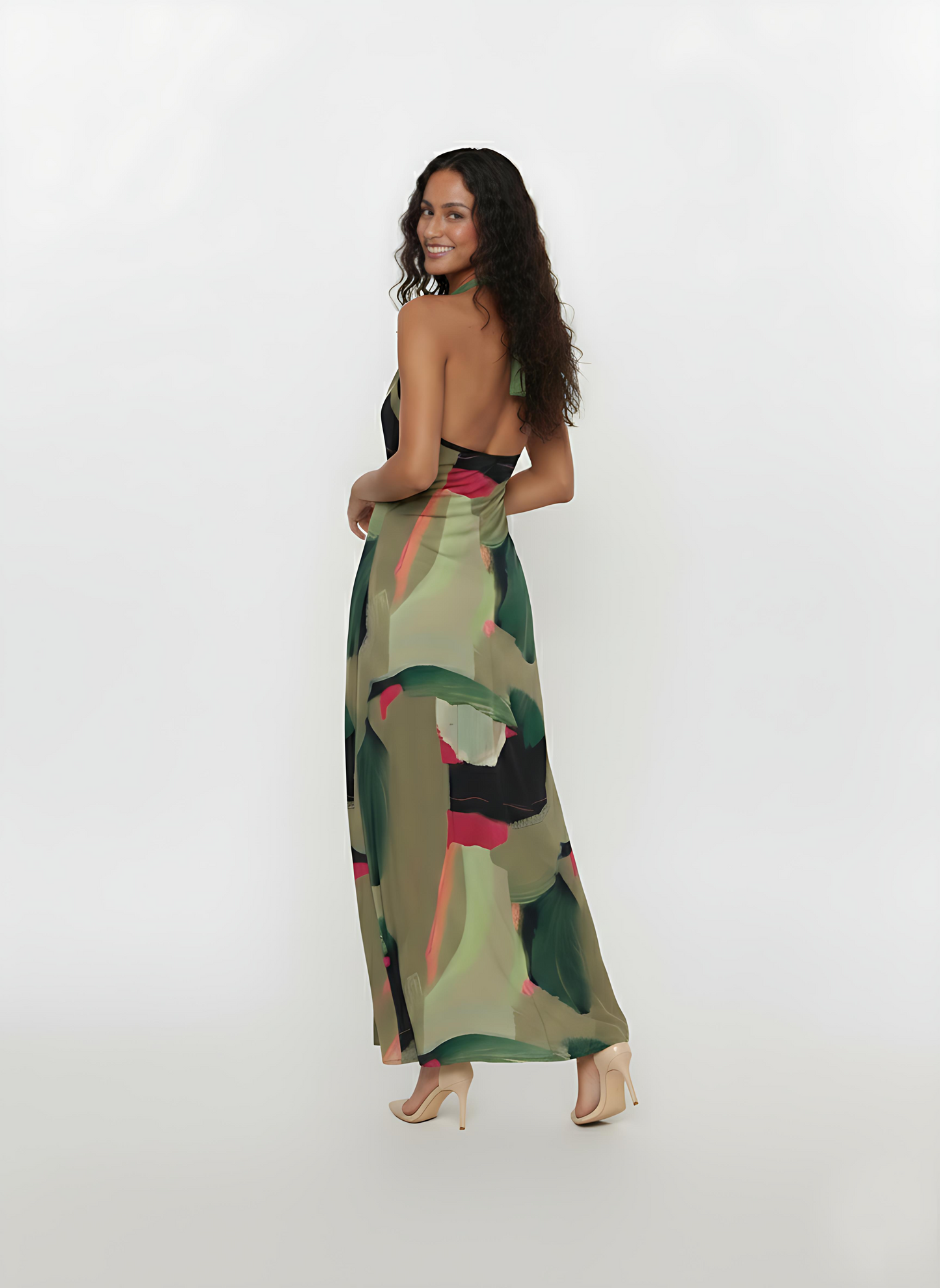 The Abstract Grace Maxi Dress