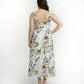 Plus size chinon dress with a fluid silhouette that moves easily and feels comfortable to wear