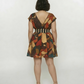 Plus size chinon silk mini dress with a lightweight, non-clingy silhouette that moves easily and feels comfortable