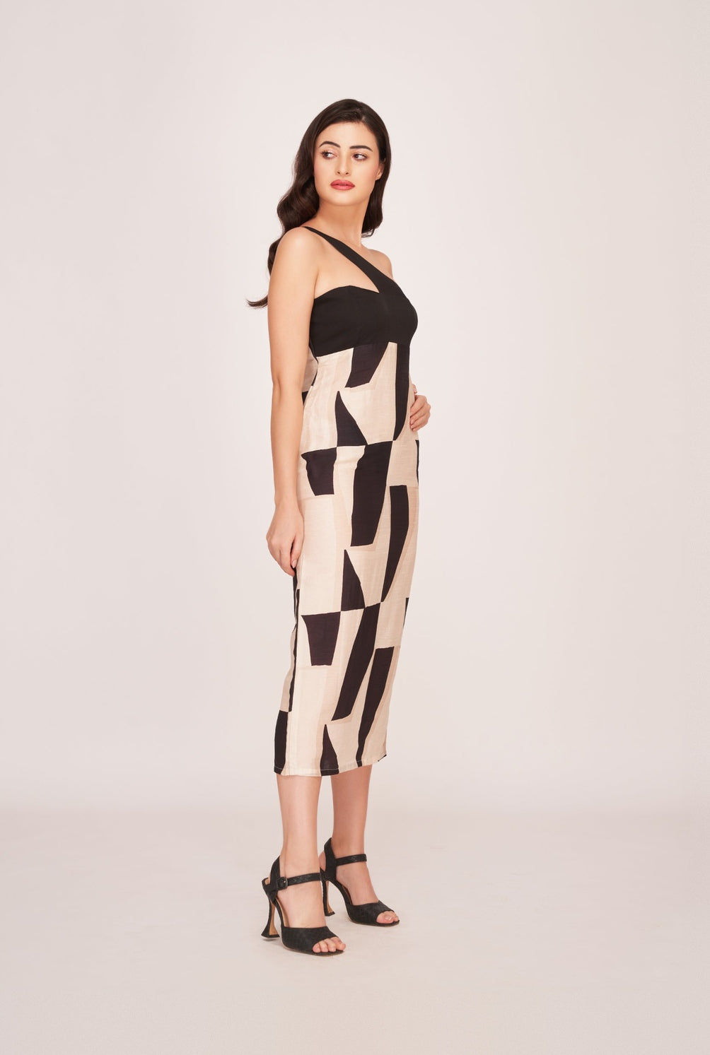 Eternal Chic Abstract Dress