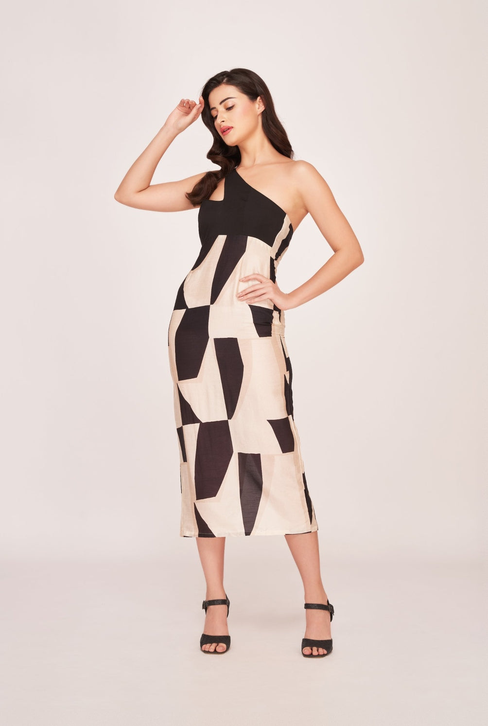 Eternal Chic Abstract Dress