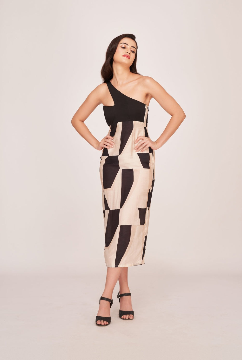 Eternal Chic Abstract Dress