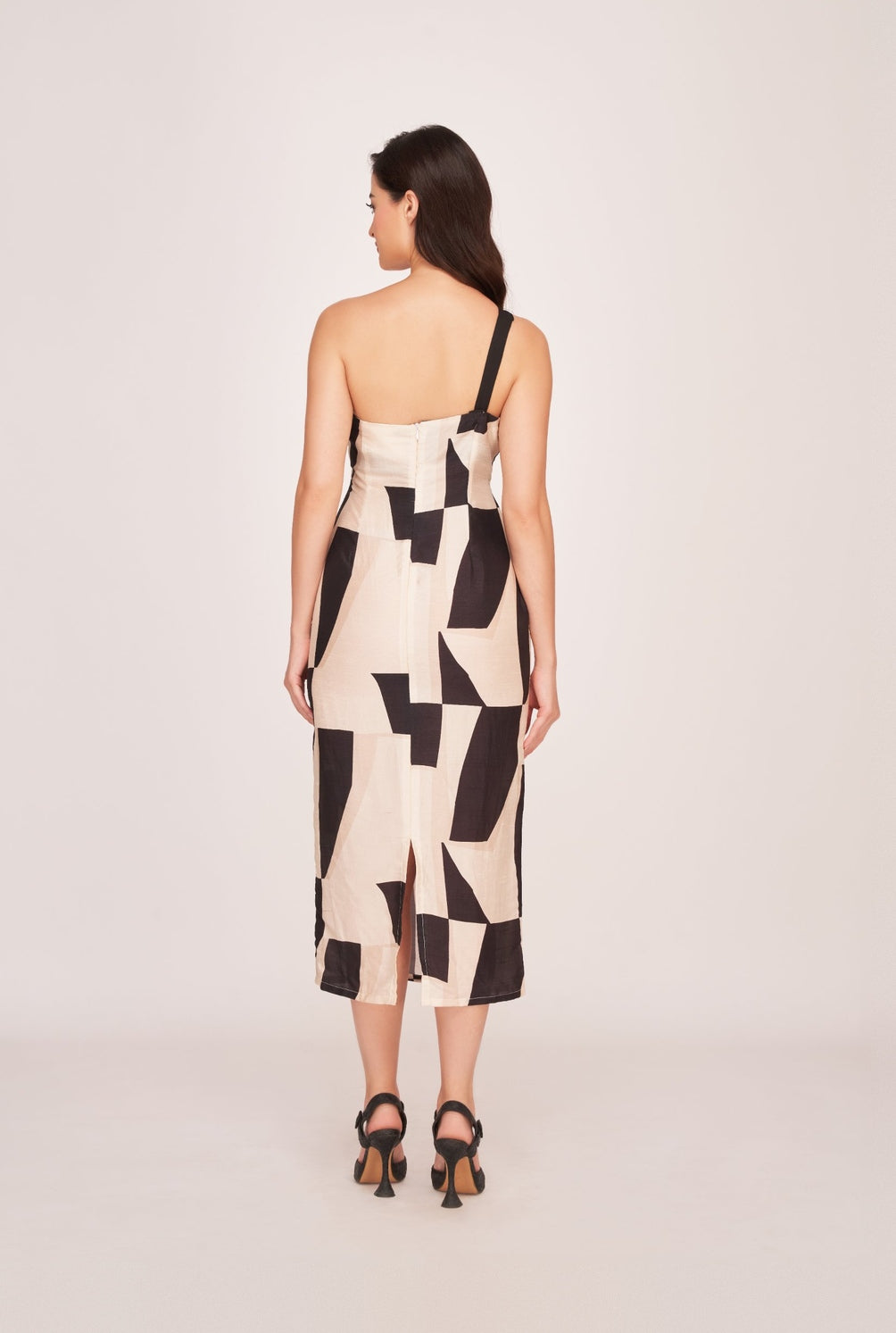 Eternal Chic Abstract Dress