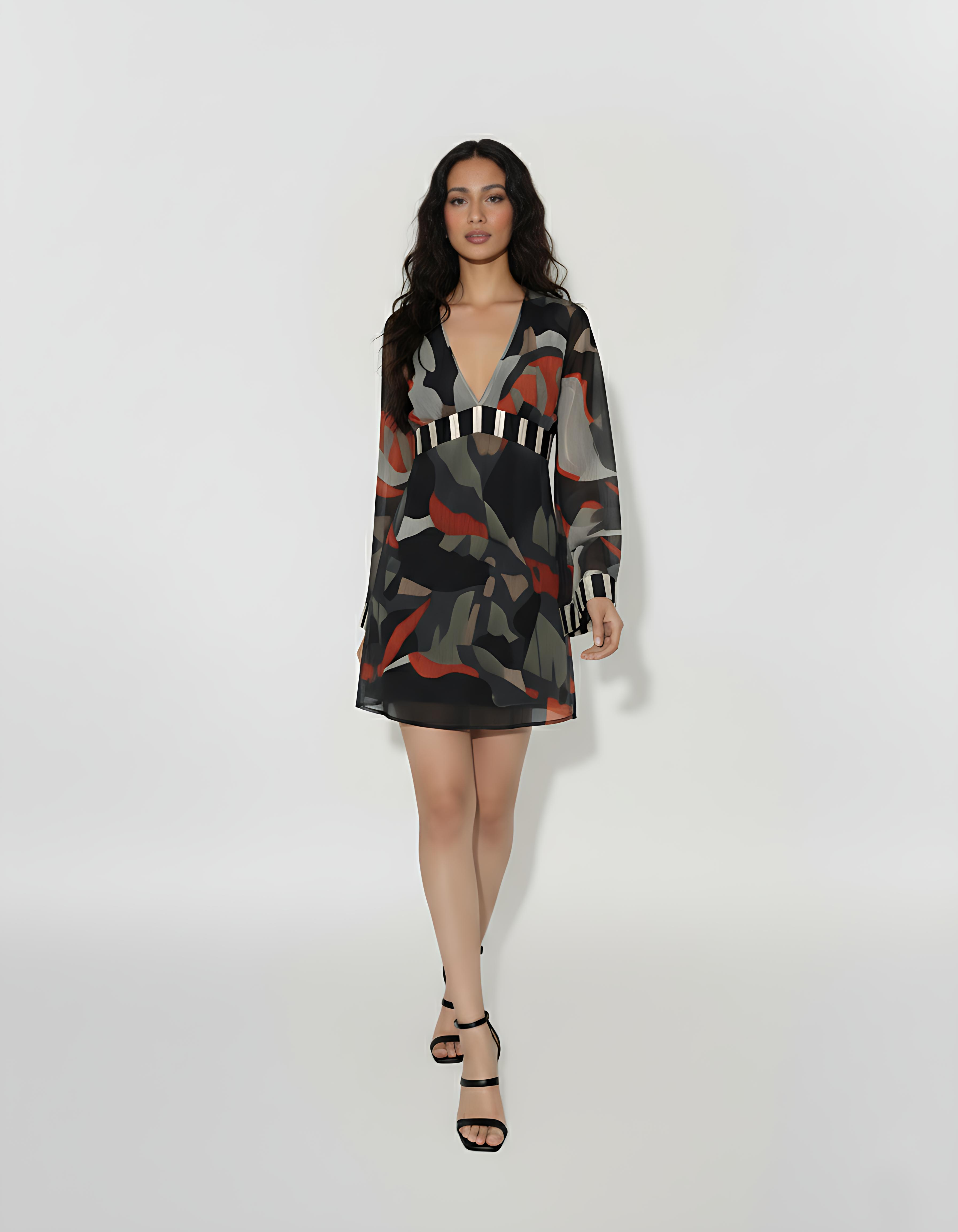 Terra Muse Boho Mini Dress