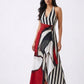 lightweight crepe maxi dress that moves fluidly with every step