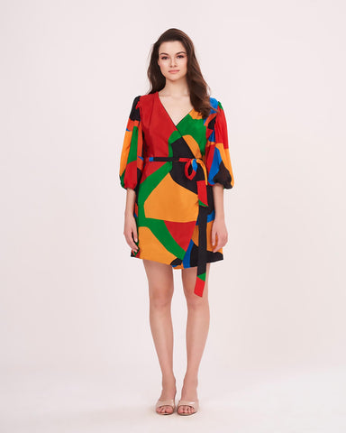 V-neck design crafted from smooth, lightweight fabric, perfect for casual outings and summer day events.