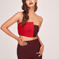 Crimson Mocha Elegance Co-Ord Set