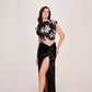 Floral Noir Empowerment Co-Ord Set