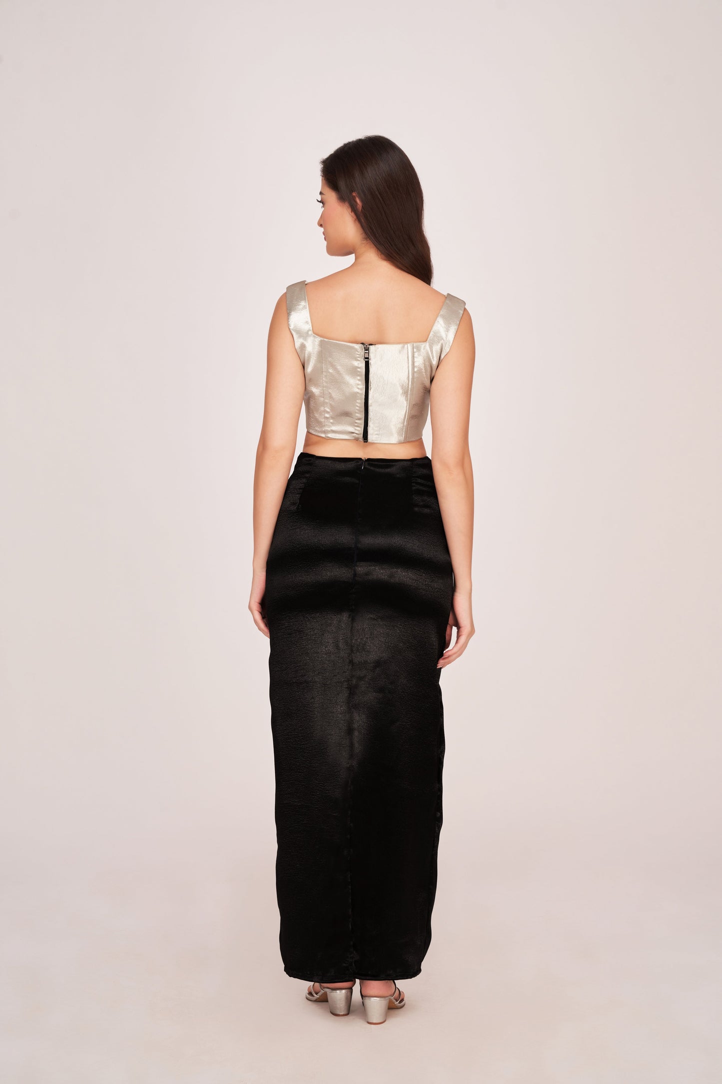 Sultry Noir Elegance Skirt