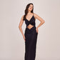 Azure Allure Ankle-Length Dress