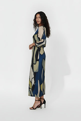 Abstract Elegance Dress
