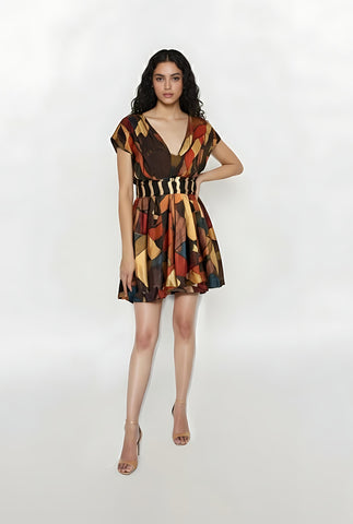 Rustic Mirage Chinon Dress