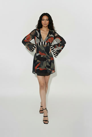 Terra Muse Boho Mini Dress