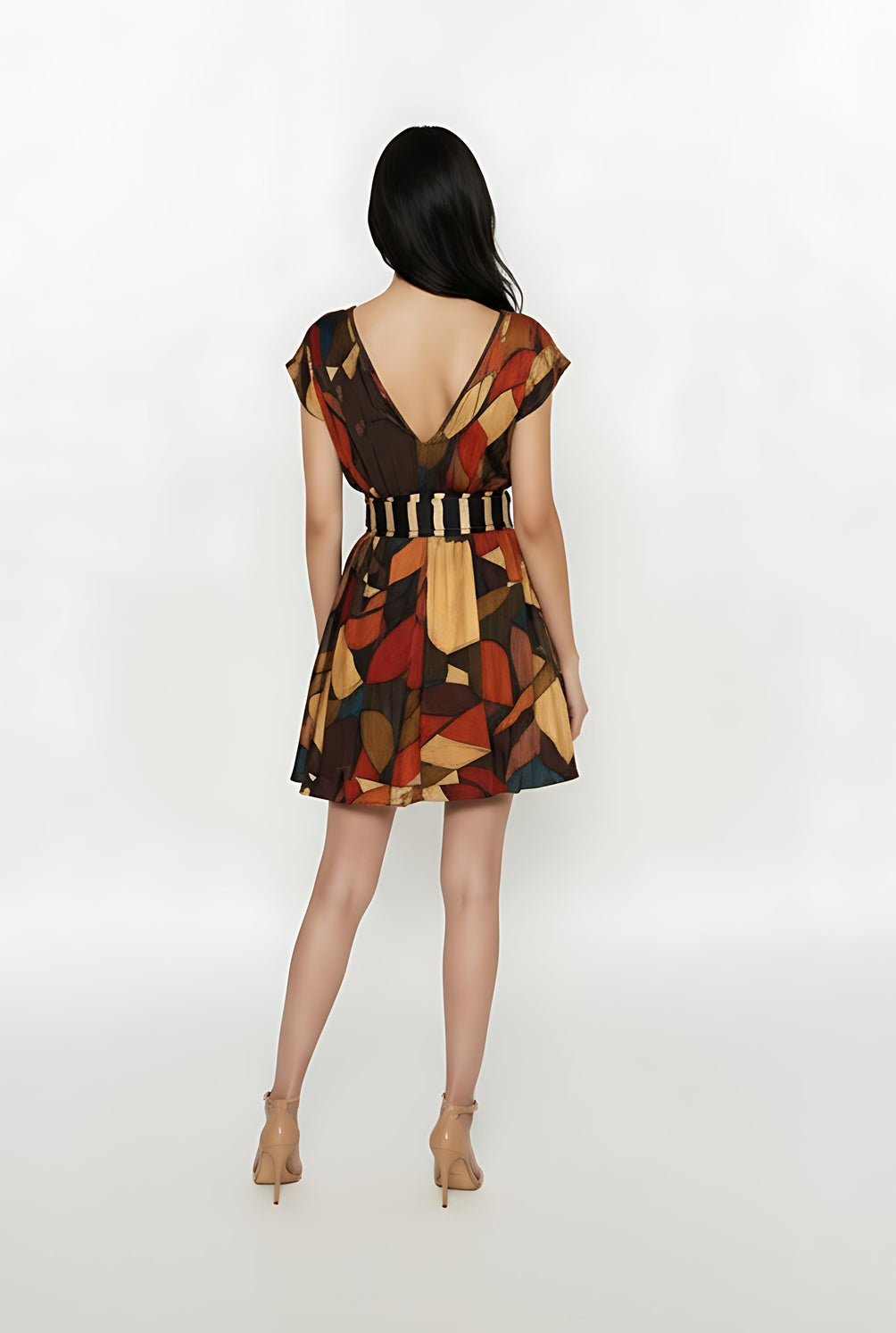 Rustic Mirage Chinon Dress