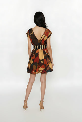 Rustic Mirage Chinon Dress