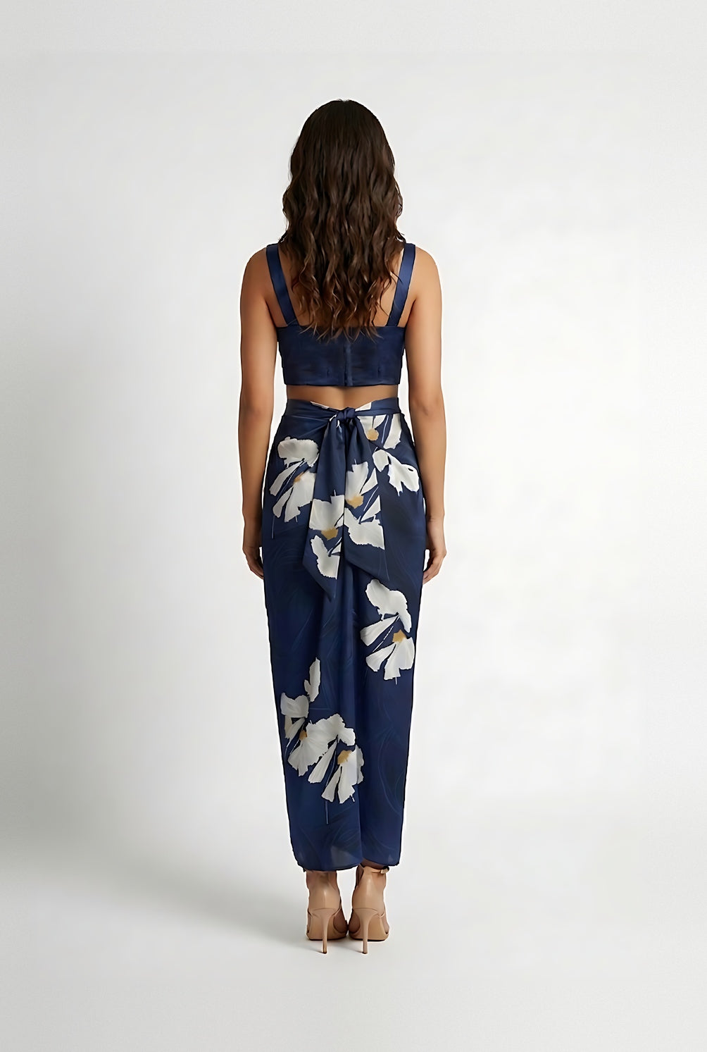 Twilight Floral Knot Co-ord