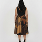 Plus size modal satin dress with a non-clingy, fluid skirt that moves easily and flatters curves