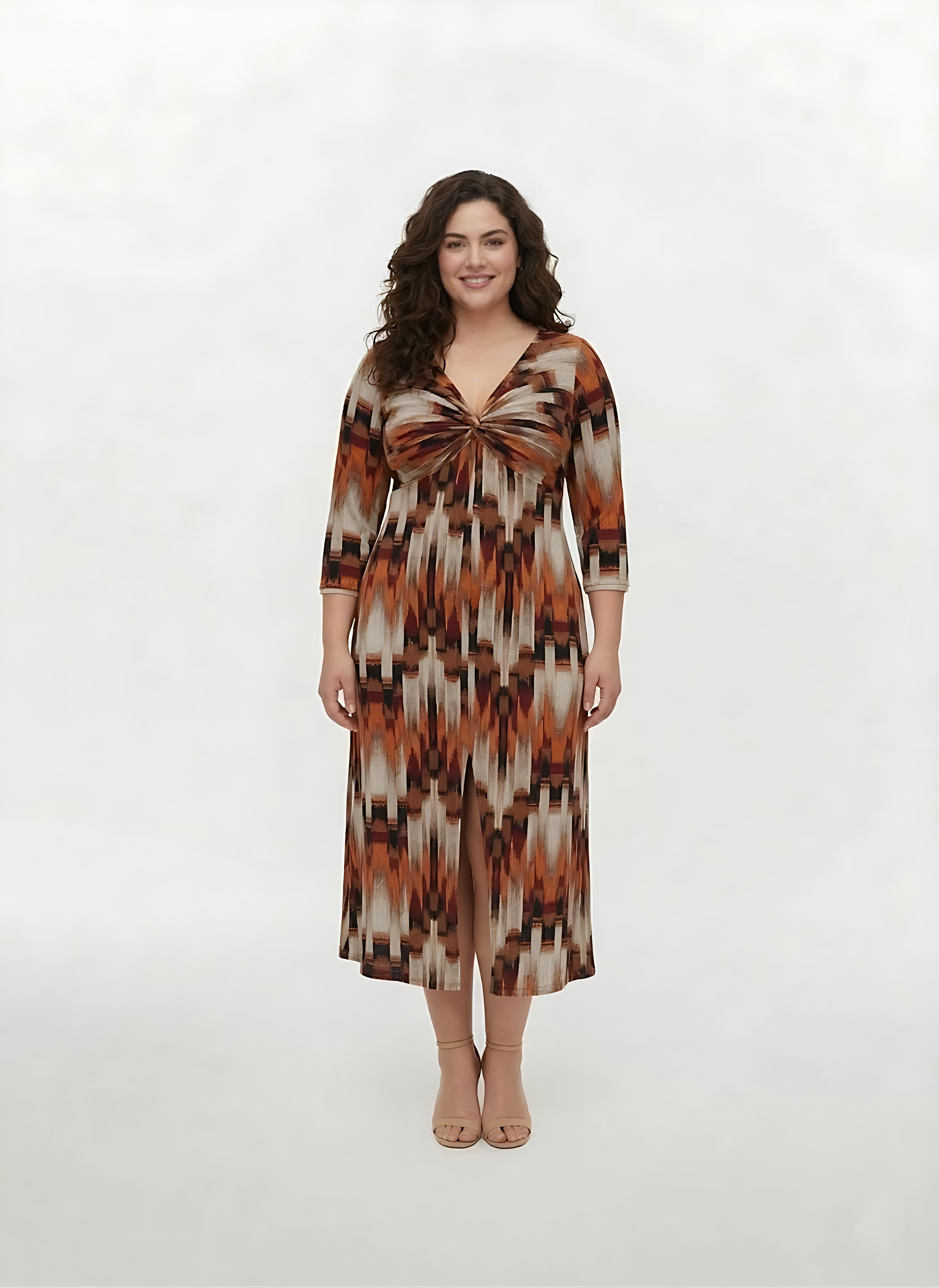 Saffron Mirage Dress