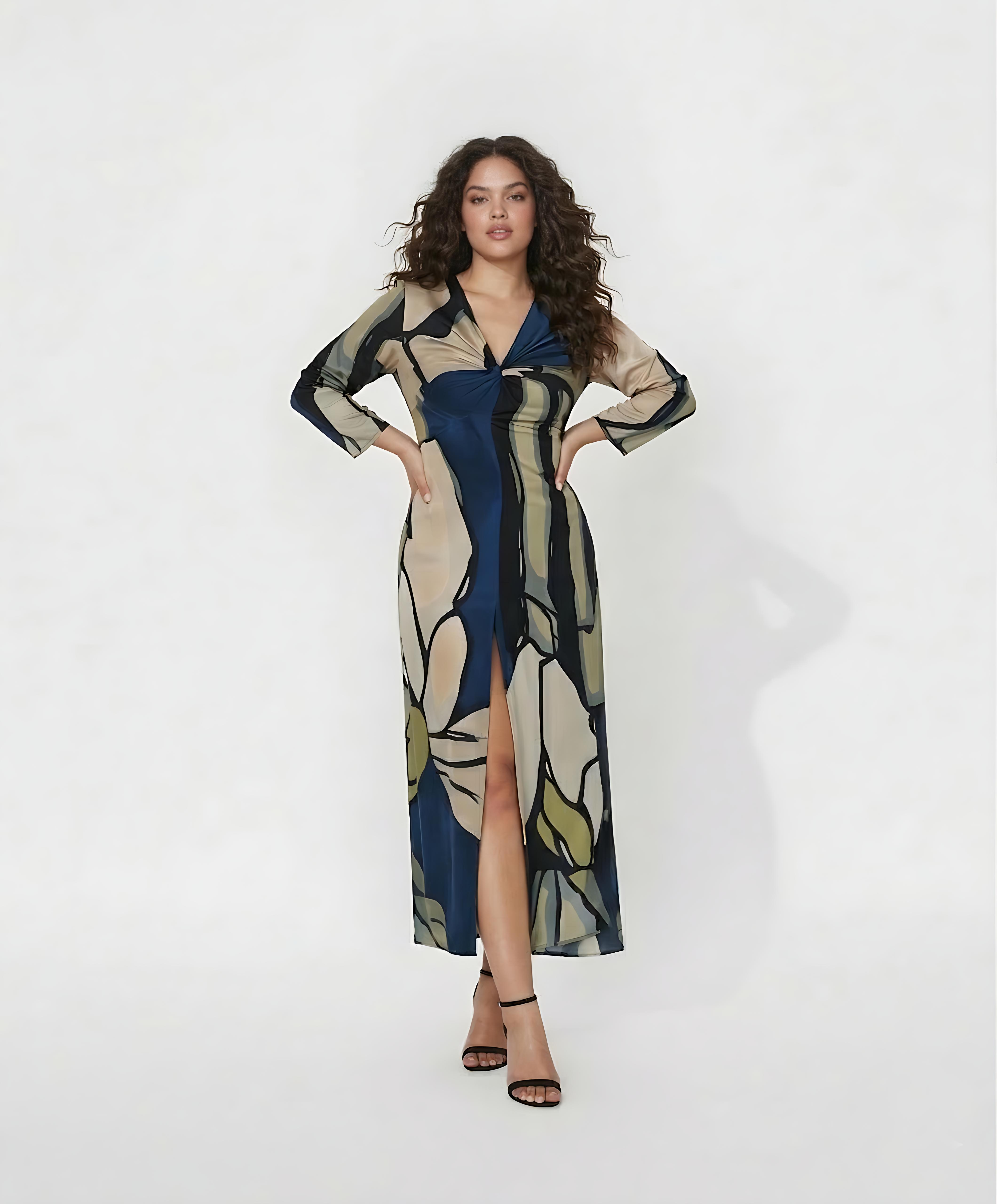 Abstract Elegance Dress