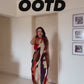 Alara Abstract Maxi Dress