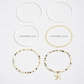 Lightweight and comfortable beaded anklets with a 22cm perimeter, designed to be worn together or individually for a customizable boho-chic look on your next getaway.