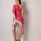 Designer kaftan dress is made of luxurious georgette fabric. It's a perfect resort wear or vacation dress for women
