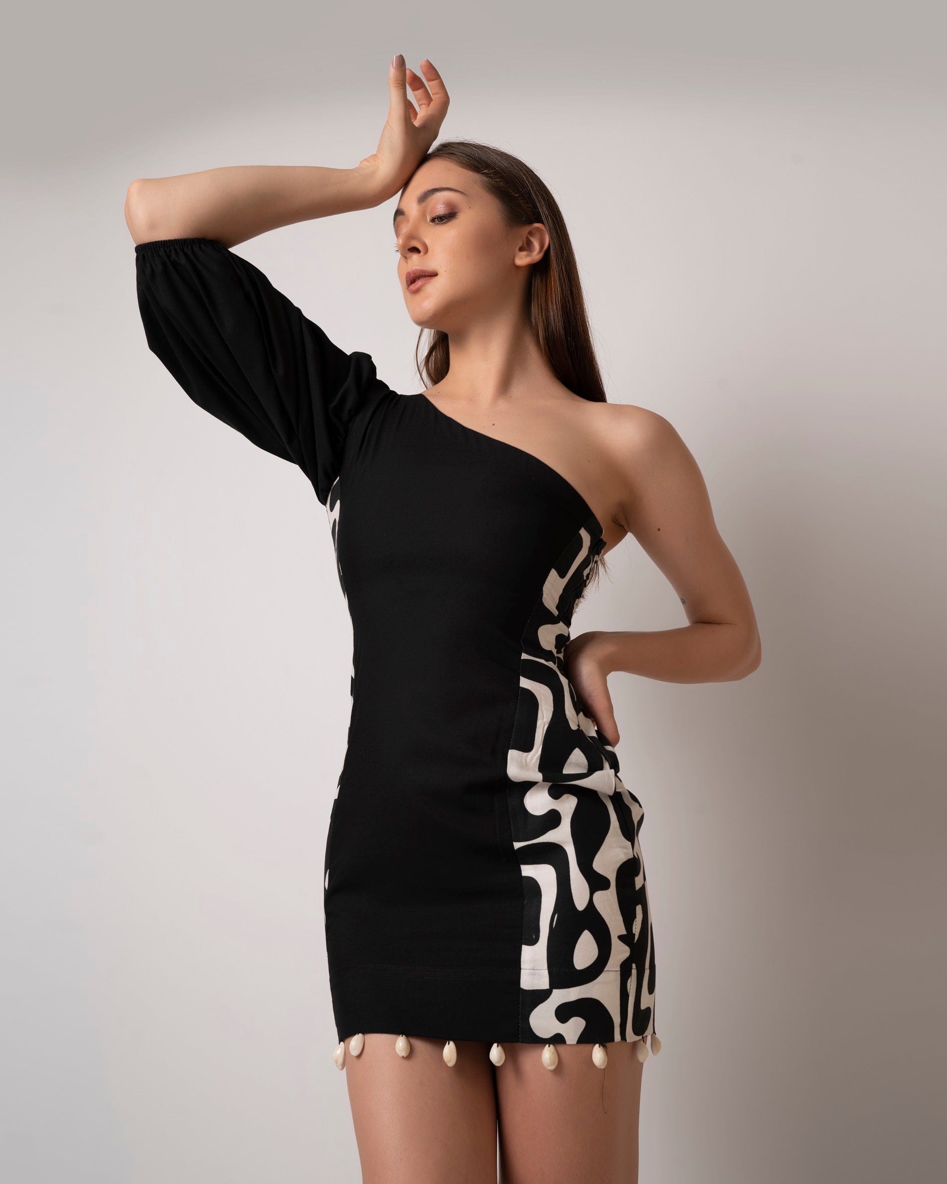 Black Boho Vacation Dress